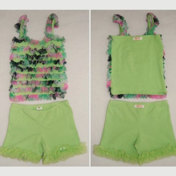 Kaiya Eve Matching Sets Kaiya Eve Fluff Tank Shorts Cotton Set With